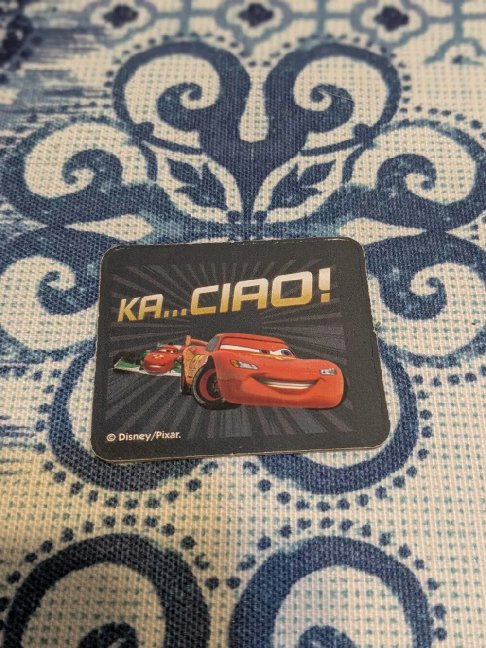 Hasbro Disney Pixar Cars 2 Edition Memory Game Match Missing 1 card 2011